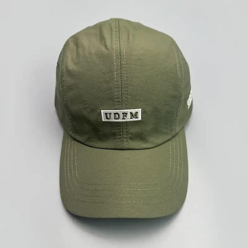 Men Waterproof Embroidered Baseball Cap Olive Green — feature 5