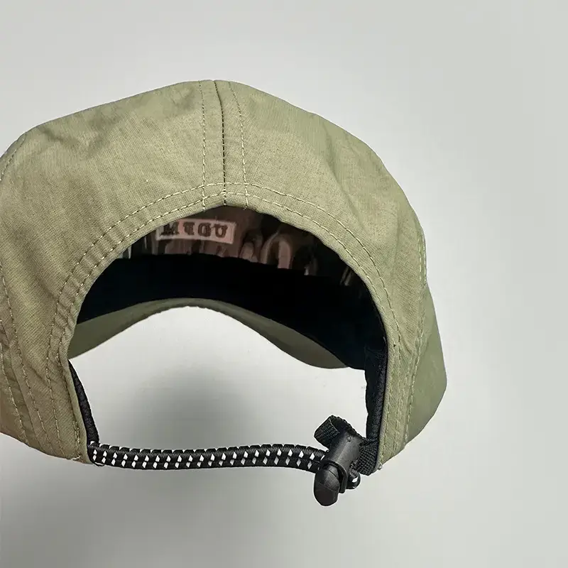 Men Waterproof Embroidered Baseball Cap Olive Green — feature 6
