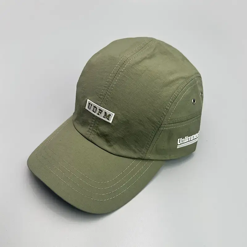 Men Waterproof Embroidered Baseball Cap Olive Green — feature 7