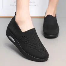 Women Black Mesh Running Shoes 2025 Spring Lightweight — feature 17