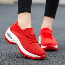 Women Black Mesh Running Shoes 2025 Spring Lightweight — feature 3