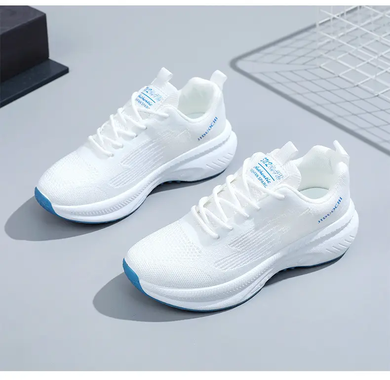 Women Black Mesh Running Shoes 2025 Spring Lightweight — feature 35