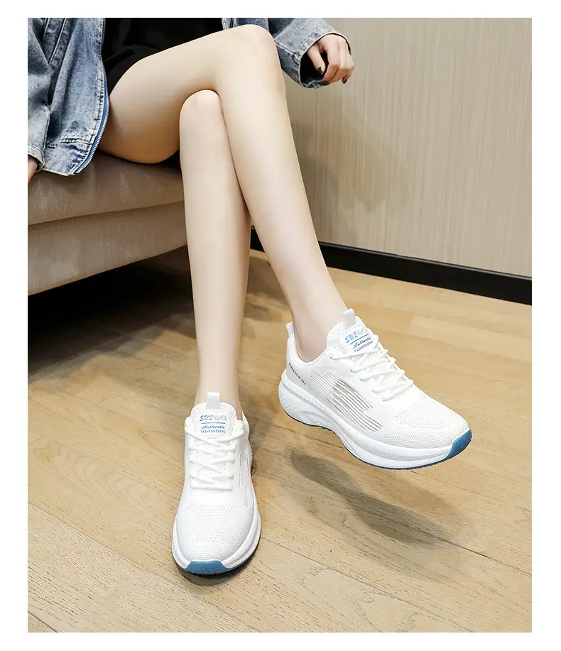 Women Black Mesh Running Shoes 2025 Spring Lightweight — feature 37
