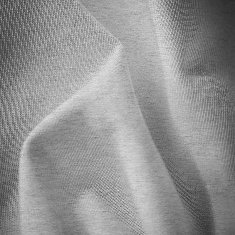 Men Gray T-Shirt with Black Flag Patch Short Sleeve — feature 38