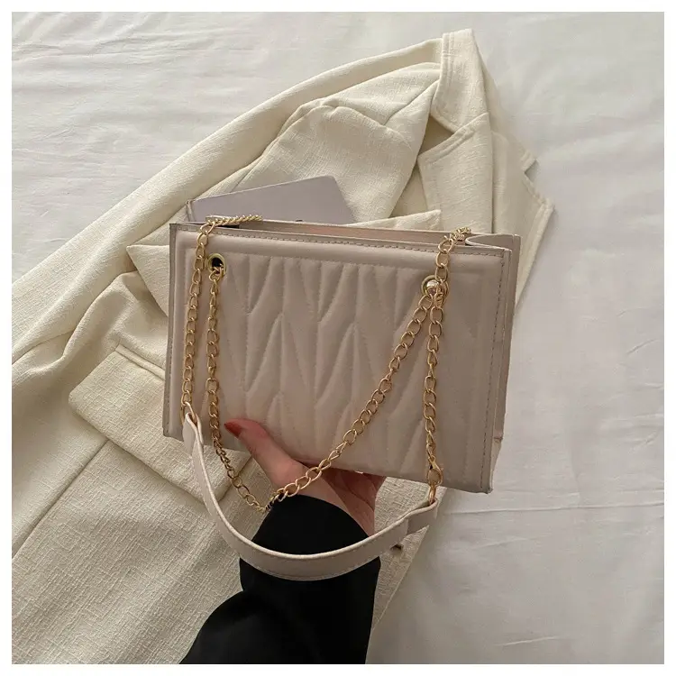 Women's Chain Crossbody & Embossed Quilted Bag Set — feature 19