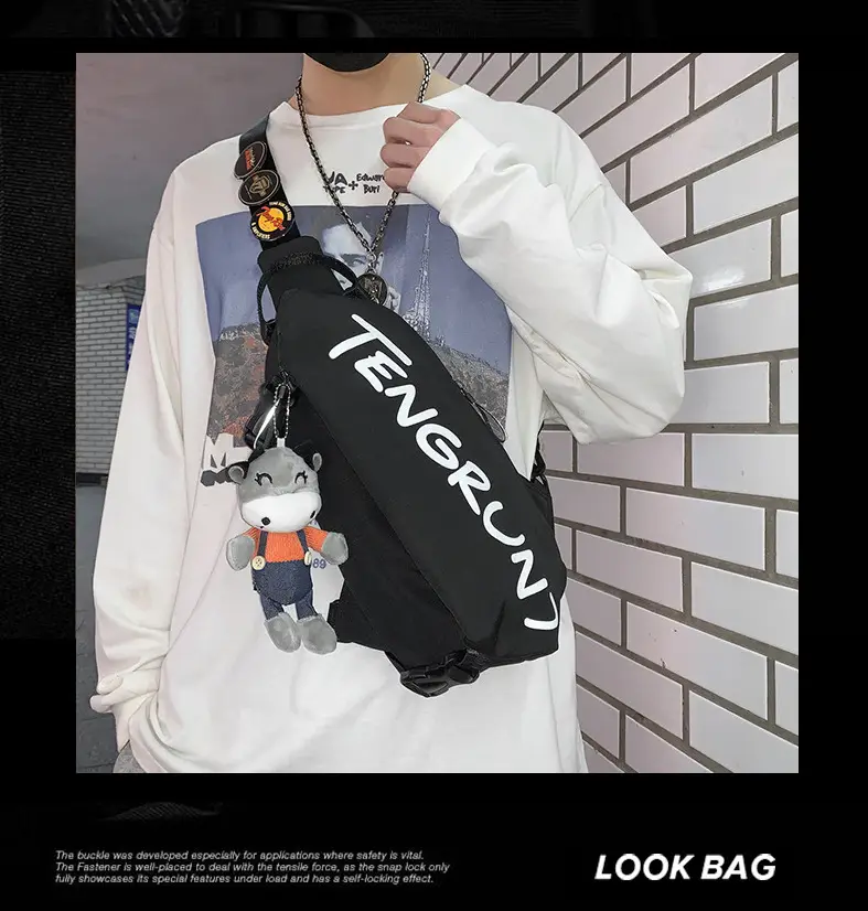 Men's Distinctive Japanese Style Crossbody Bag — feature 1