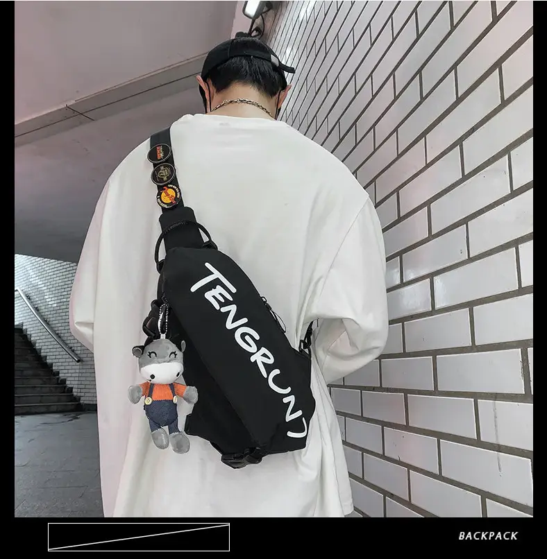 Men's Distinctive Japanese Style Crossbody Bag — feature 5