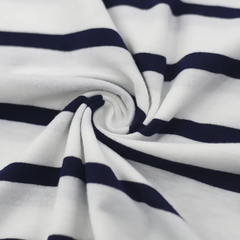 Men Striped Short Sleeve T-Shirt Round Neck Plus Size — feature 12