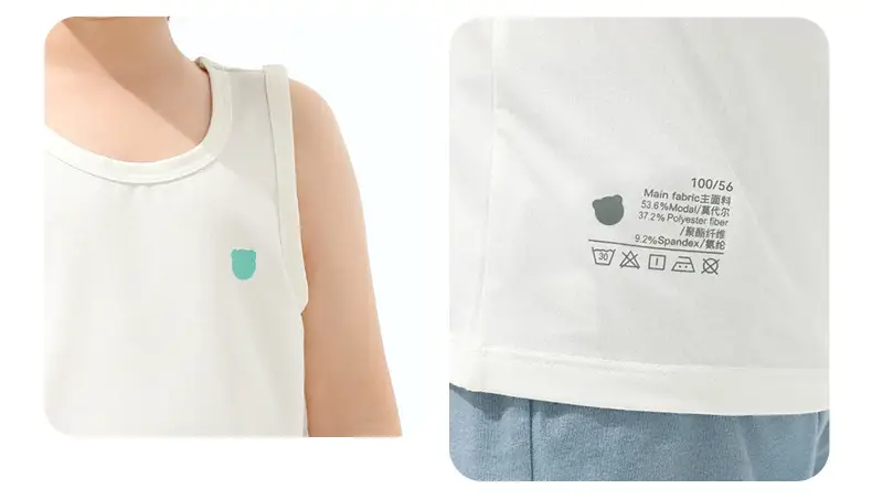 Baby's Cool Modal Sleeveless Vest Top Summer — feature 16