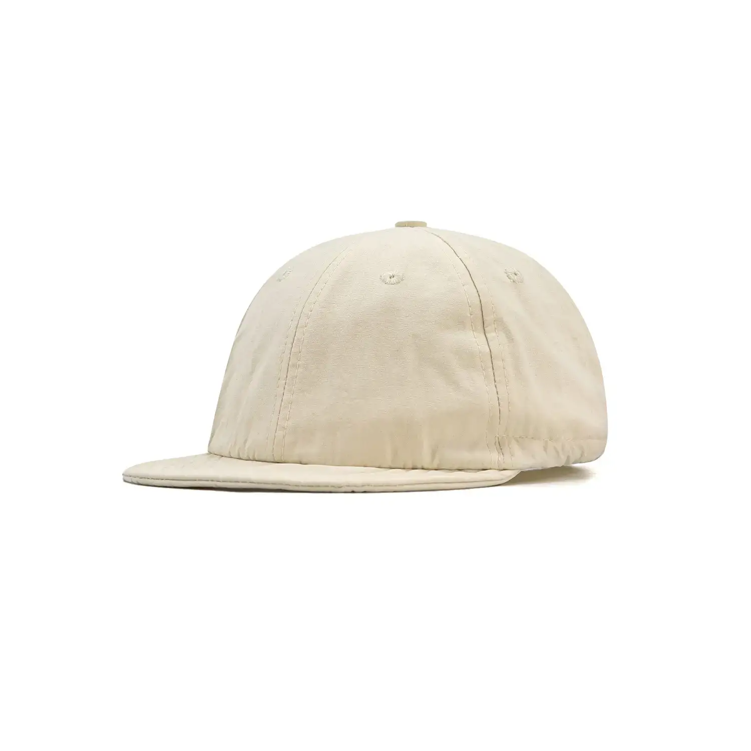 Black Washed Short Brim Peaked Cap for Men Women - Image 3