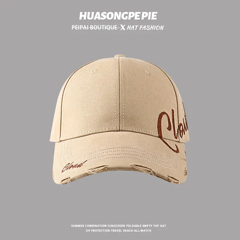 Women's Red Cloud Embroidered Baseball Cap — feature 13