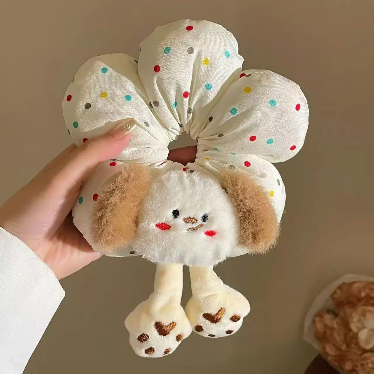 Cute Plush Mouse Ear Hairband for Women