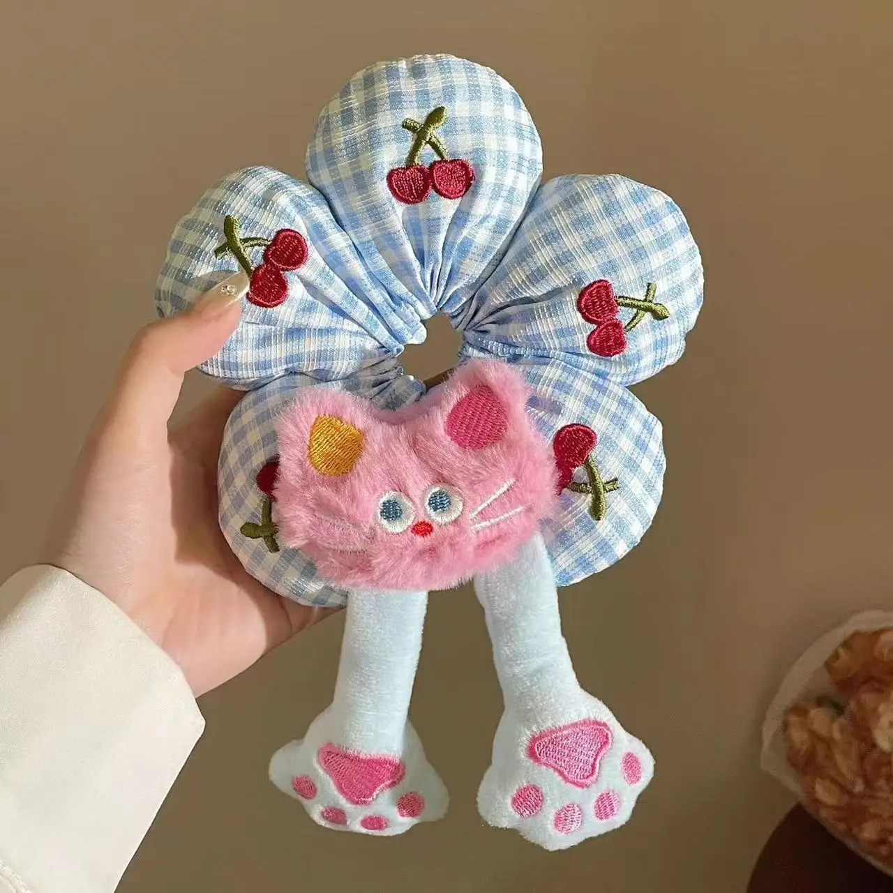 Cute Plush Mouse Ear Hairband for Women