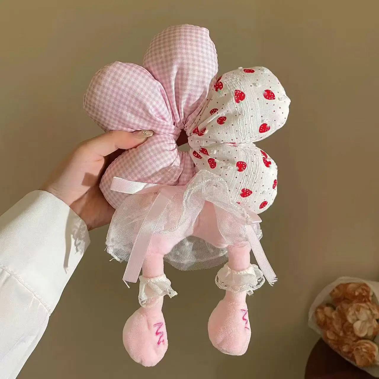 Cute Plush Mouse Ear Hairband for Women