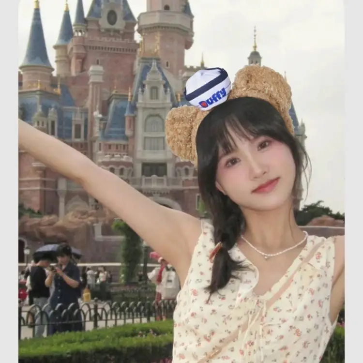 Cute Plush Mouse Ear Hairband for Women