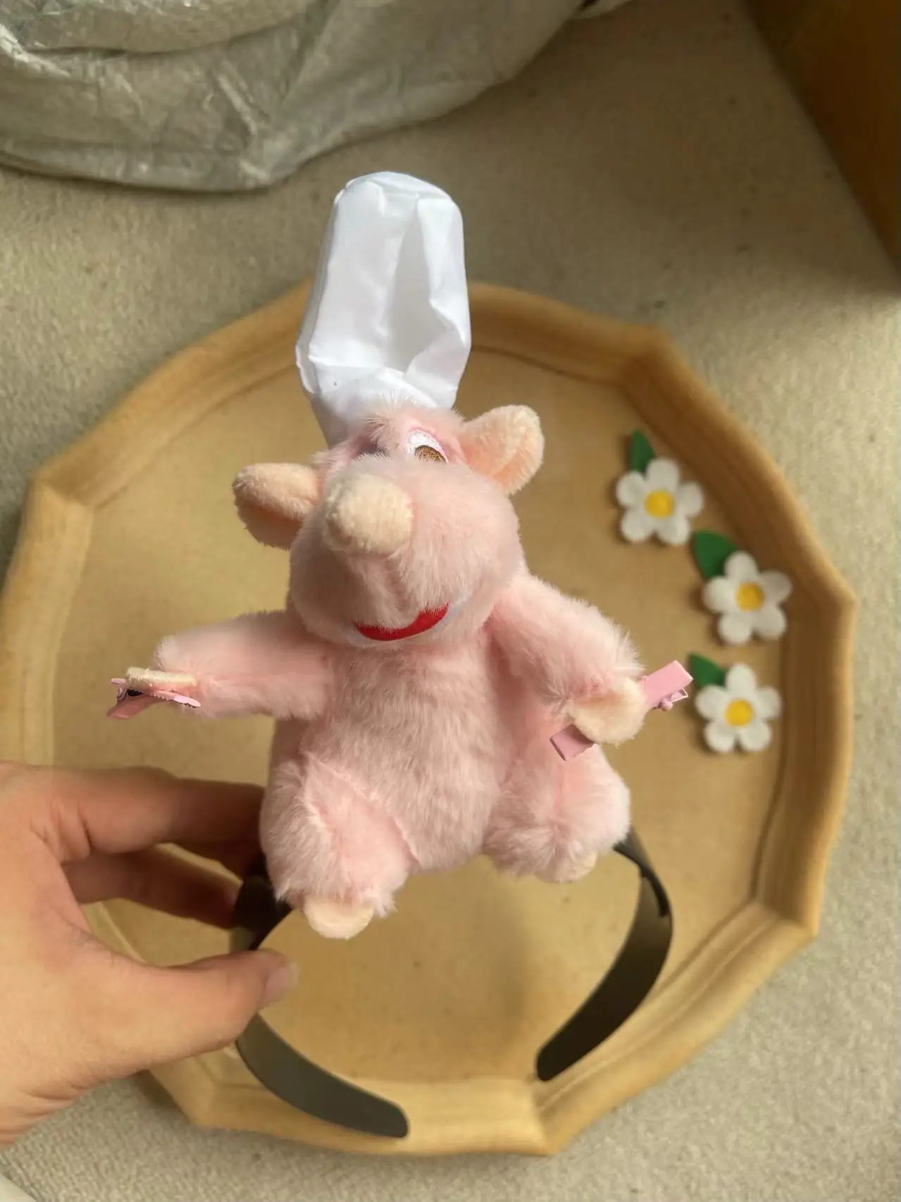 Pink hat cooking rat king