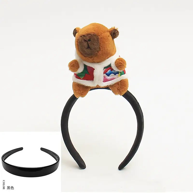 Cotton-padded jacket bear (with toothed nude hoop)