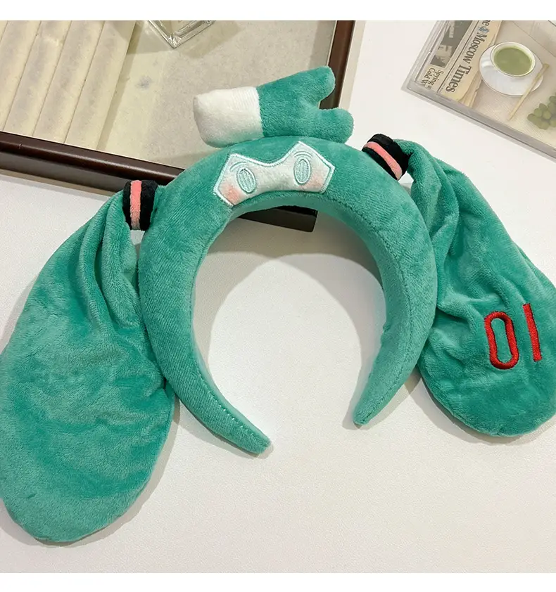 Cute Plush Mouse Ear Hairband for Women