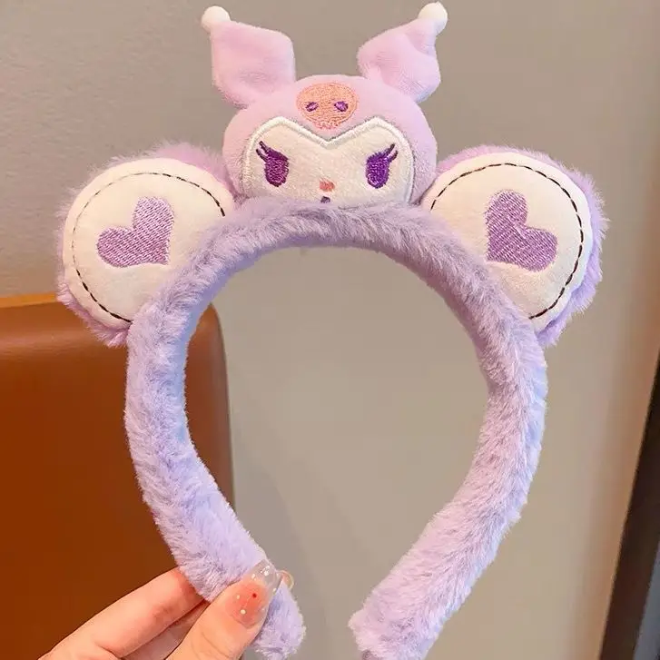 Cute Plush Mouse Ear Hairband for Women