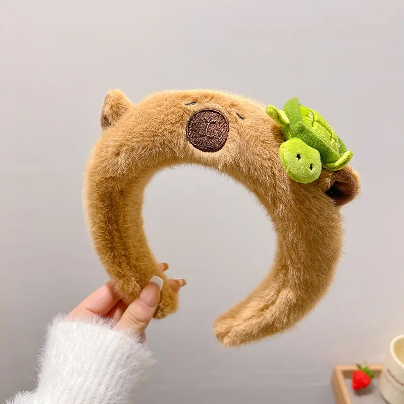 Cute Plush Mouse Ear Hairband for Women