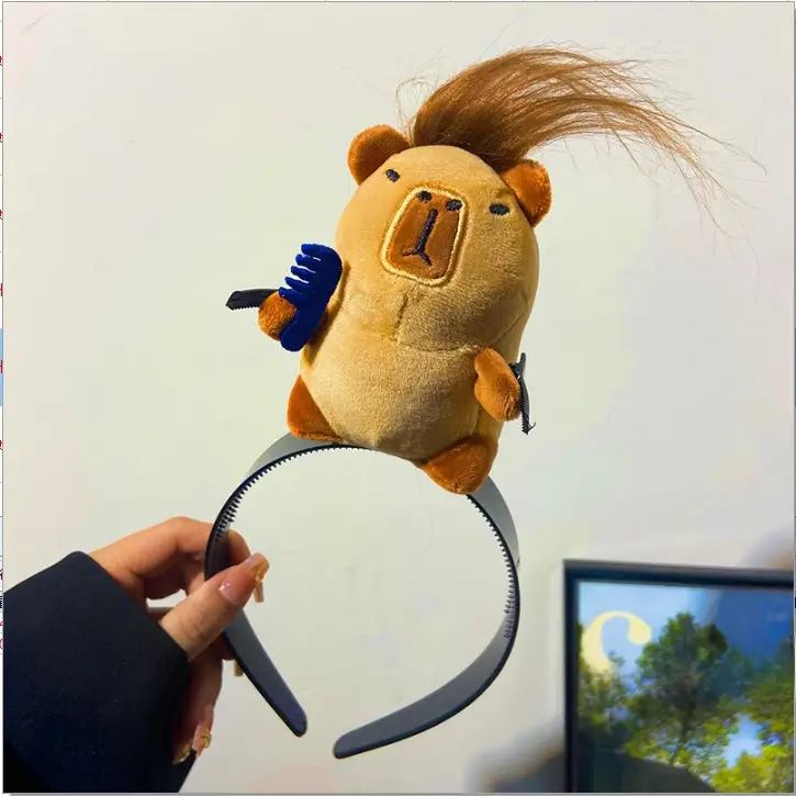 Cute Plush Mouse Ear Hairband for Women
