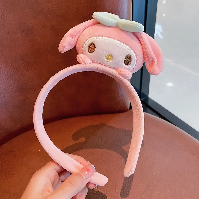 Cute Plush Mouse Ear Hairband for Women