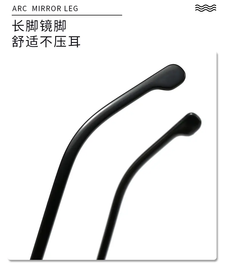 Fashionable Orange Gradient Sports Sunglasses White Frame — feature 11