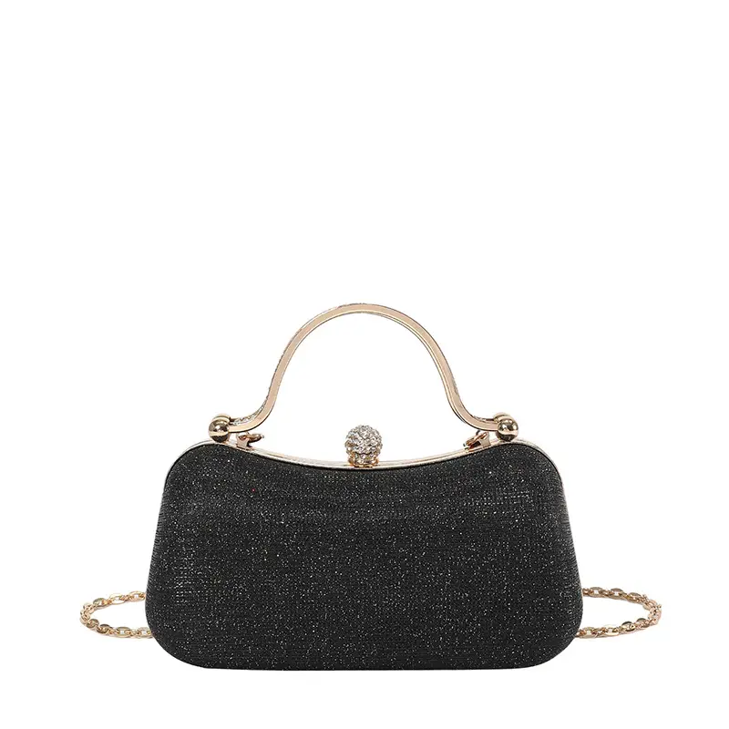Women's Sparkly Pink Shoulder Messenger Bag - Image 9