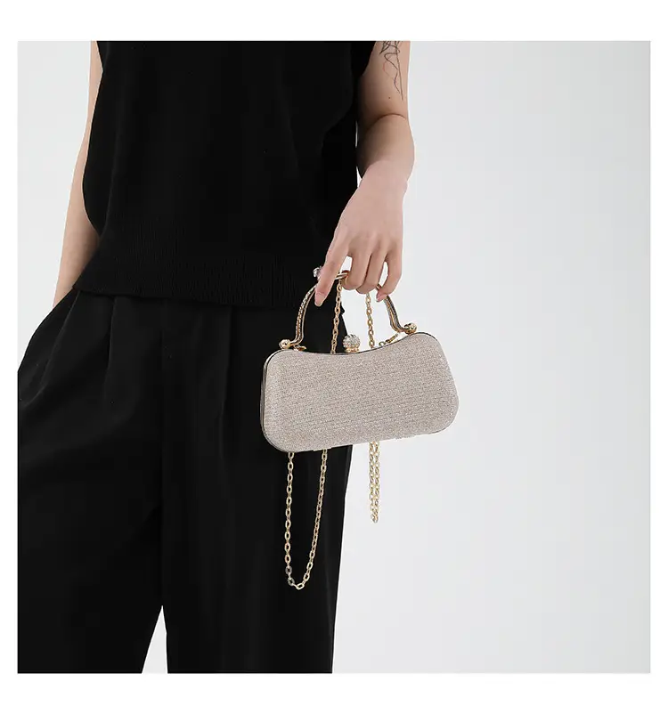 Women's Sparkly Pink Shoulder Messenger Bag — feature 15