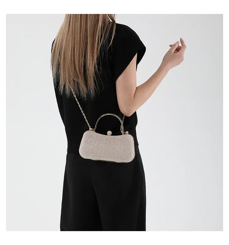 Women's Sparkly Pink Shoulder Messenger Bag — feature 17