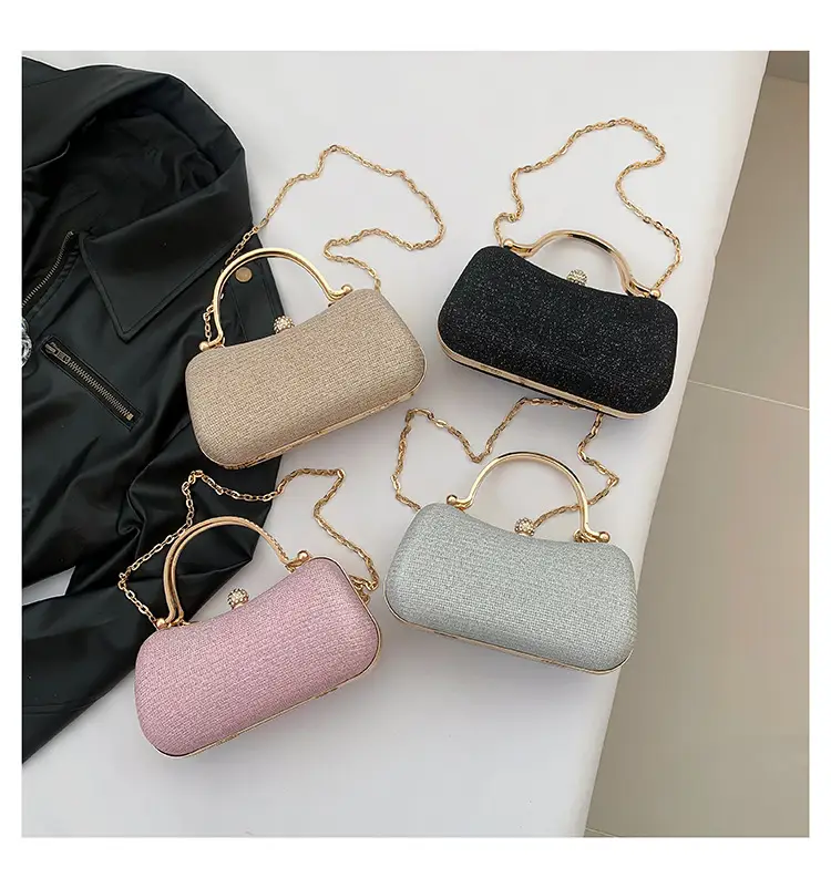 Women's Sparkly Pink Shoulder Messenger Bag — feature 21