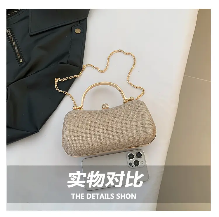 Women's Sparkly Pink Shoulder Messenger Bag — feature 5