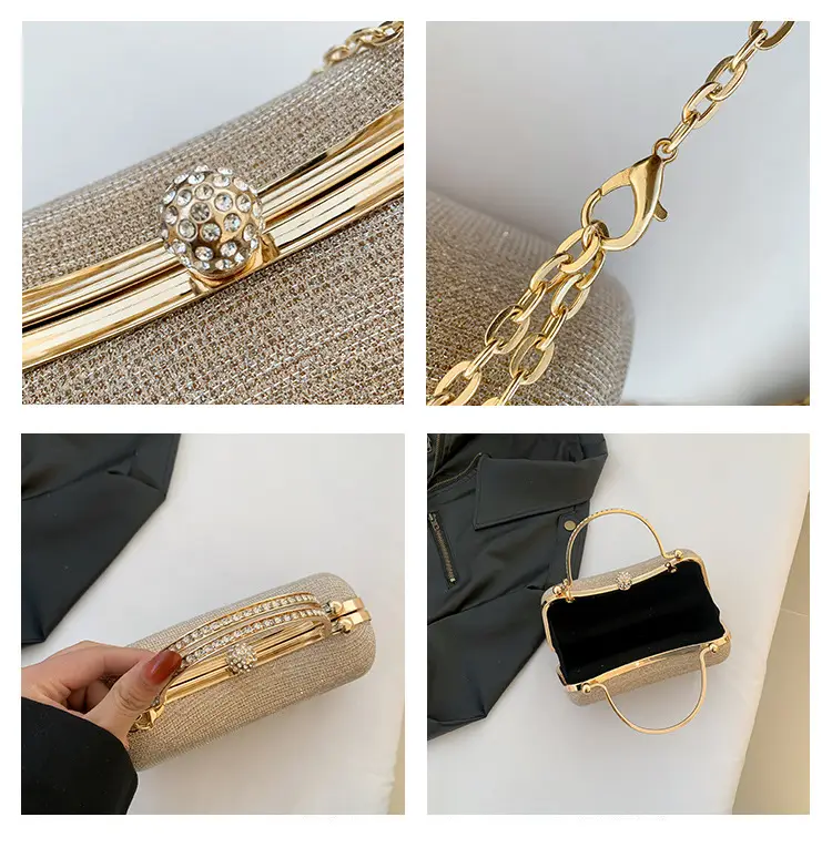 Women's Sparkly Pink Shoulder Messenger Bag — feature 8