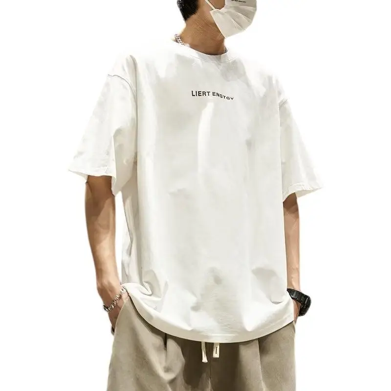 Spring Summer T-Shirt for Boys Round Neck Short Sleeve