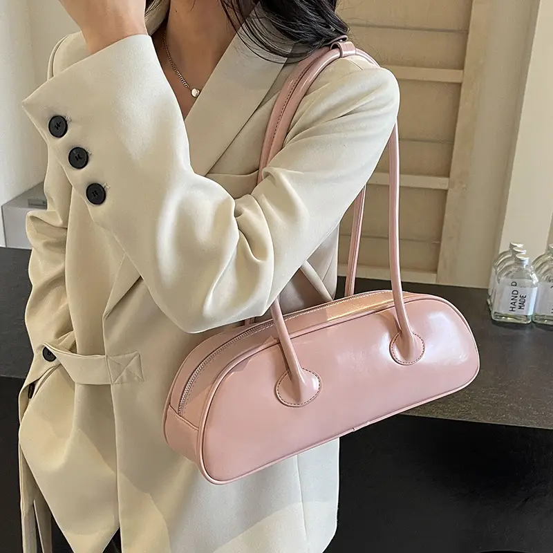 Women's Red Underarm Bag 2024 New High-end Western Style - Image 7