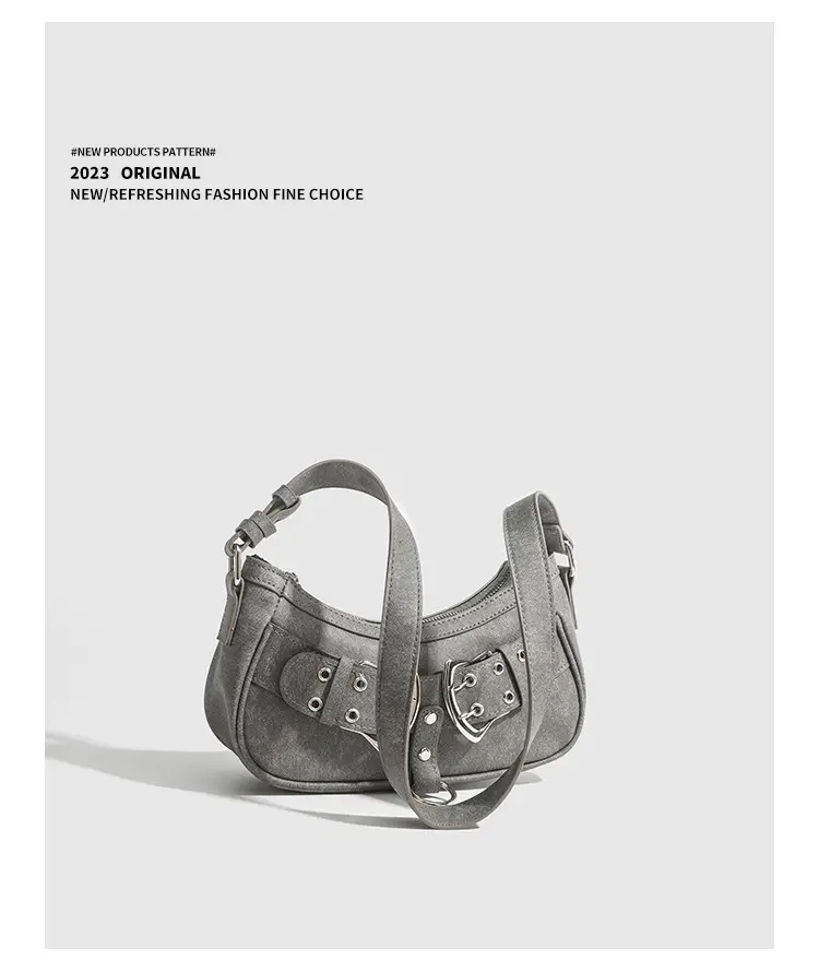 Black Zipper Shoulder Bag for Women 2026 — feature 11