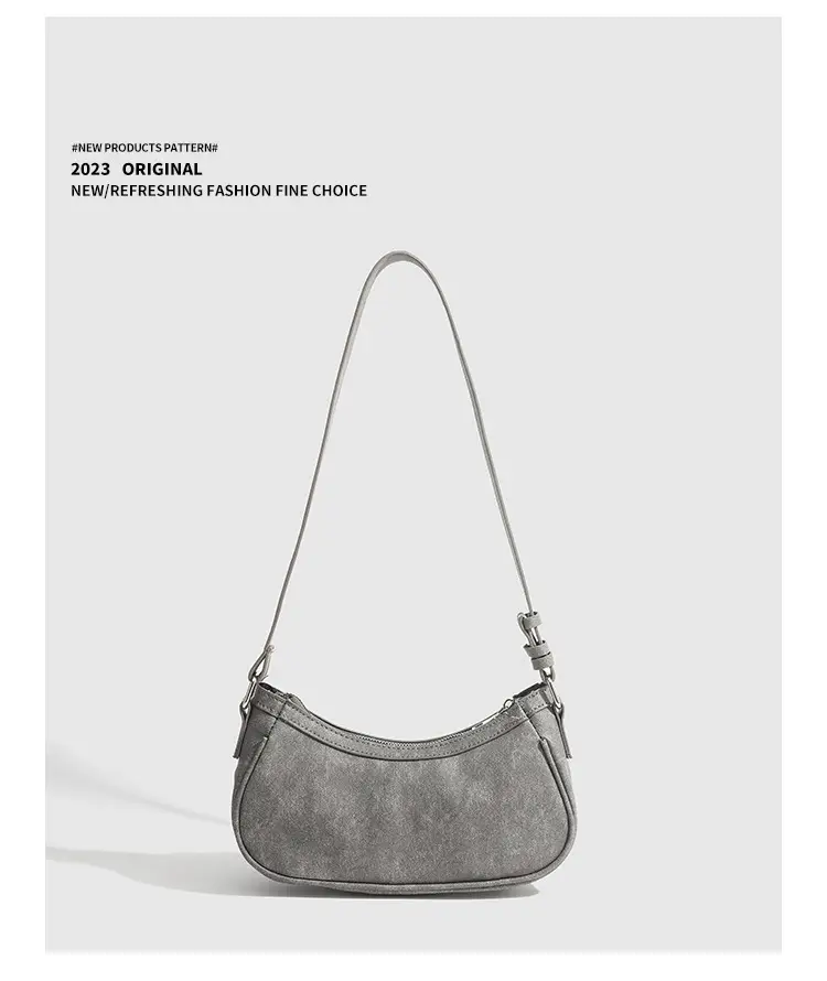Black Zipper Shoulder Bag for Women 2026 — feature 17