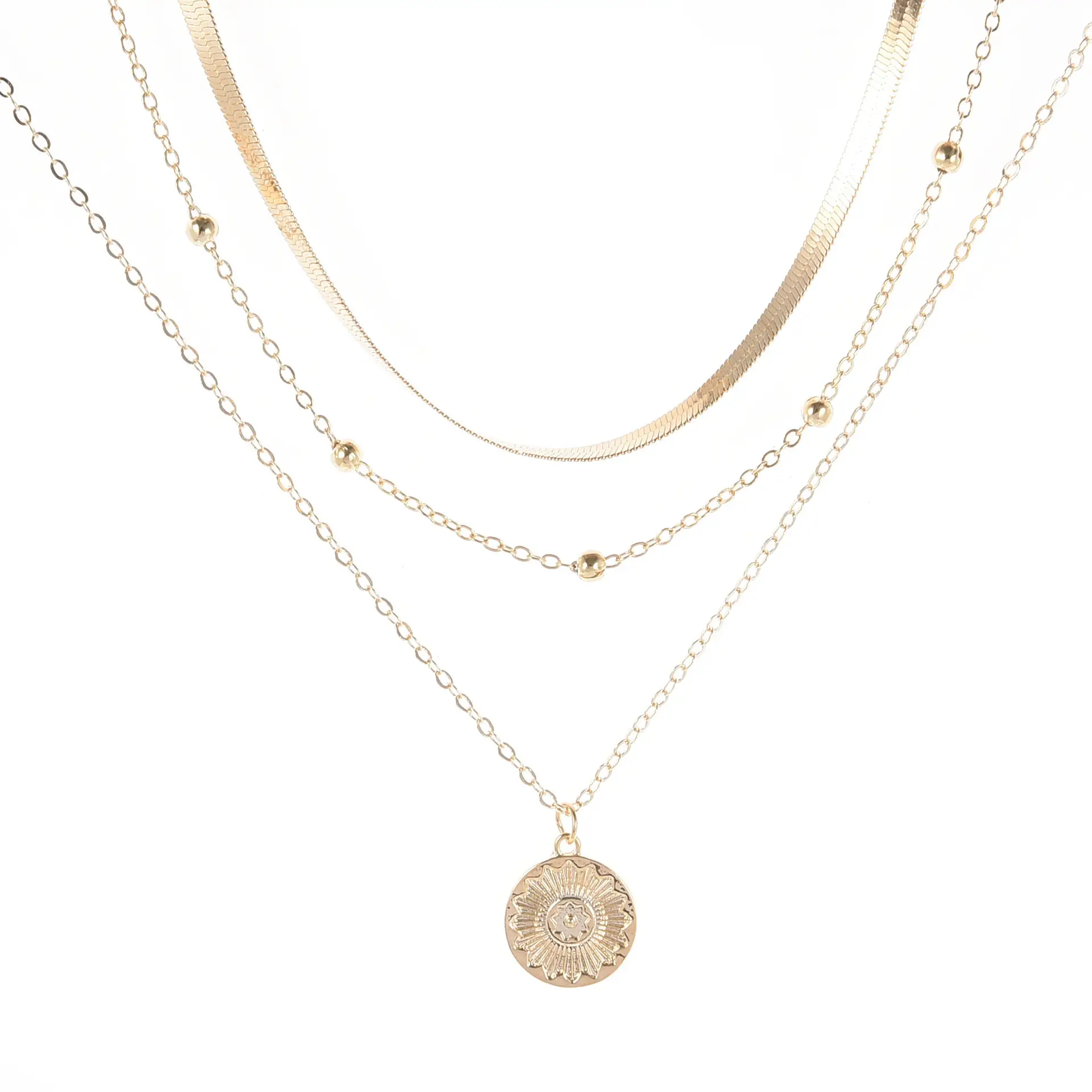 European & American Cross-Country Pearl Love Necklace - Image 13