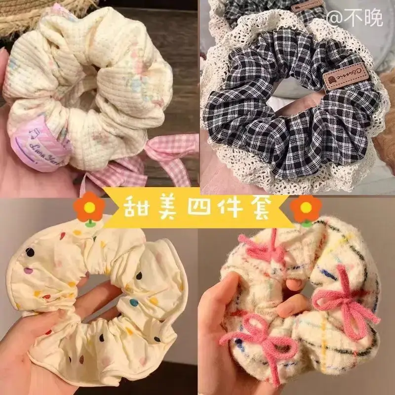 Grey Lace Hair Band for Women Large Size - Image 5