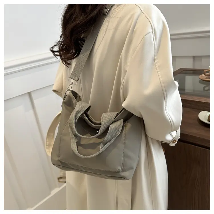 Nylon Bucket Bag Women's 2024 Spring New — feature 15
