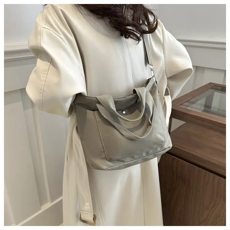 Nylon Bucket Bag Women's 2024 Spring New — feature 17