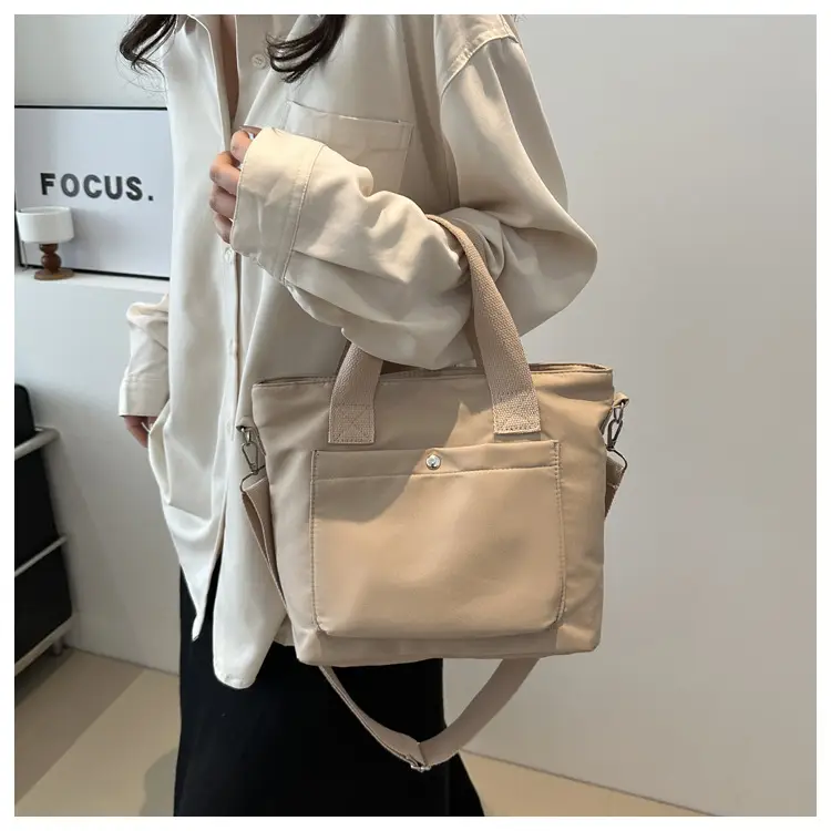 Nylon Bucket Bag Women's 2024 Spring New — feature 19