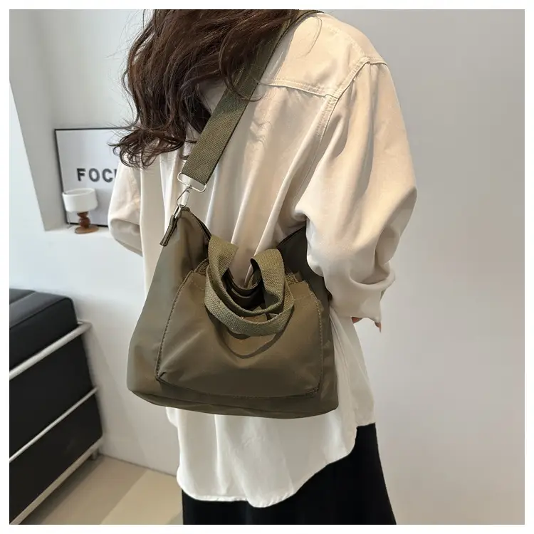 Nylon Bucket Bag Women's 2024 Spring New — feature 25