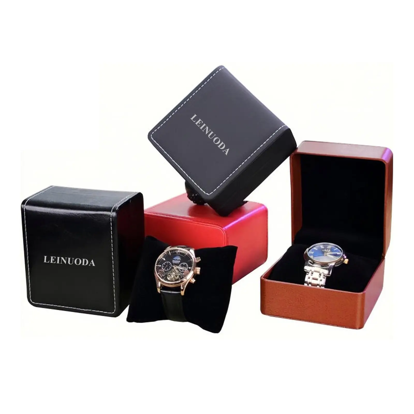 Men's Silver Alloy Couple Watch with Date Display — feature 35
