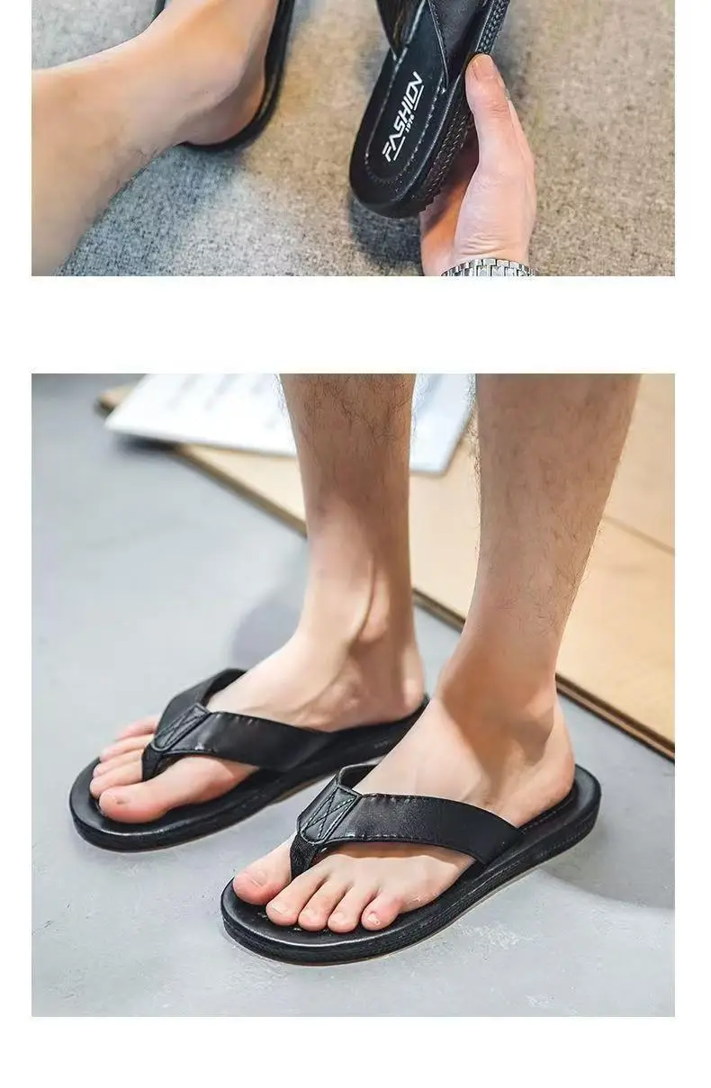 2023 White Red Blue Men's Flip Flops — feature 20