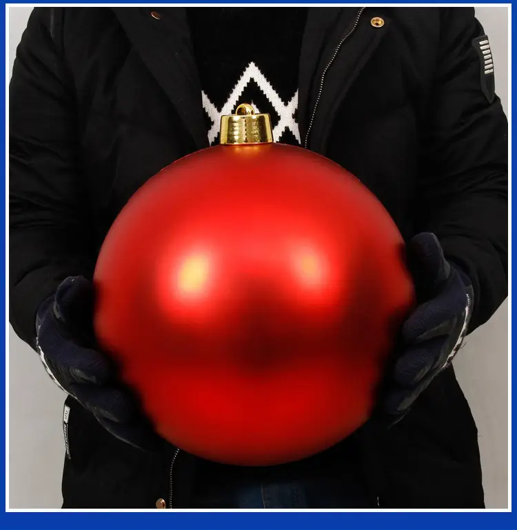 Cross-Border Matte Christmas Balls 6-30cm — feature 19