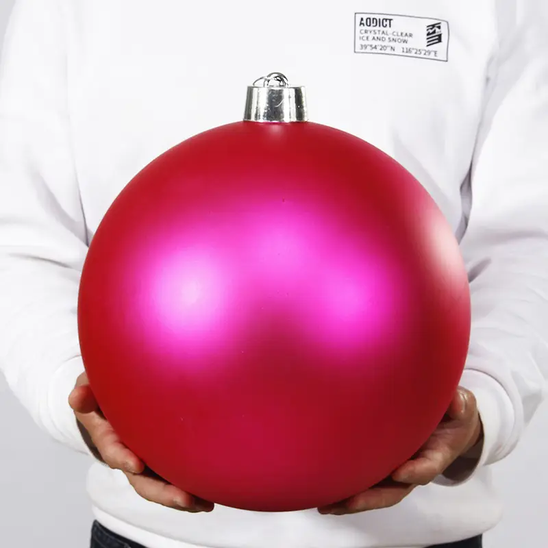 Cross-Border Matte Christmas Balls 6-30cm — feature 22