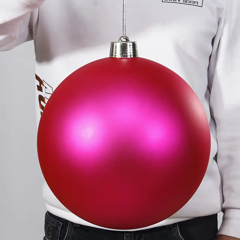 Cross-Border Matte Christmas Balls 6-30cm — feature 23