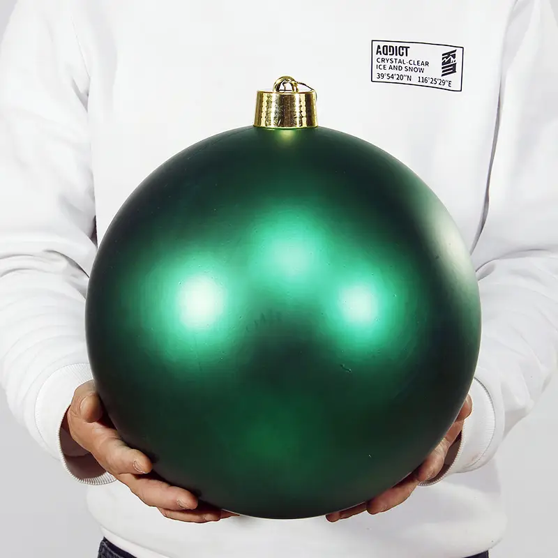 Cross-Border Matte Christmas Balls 6-30cm — feature 24