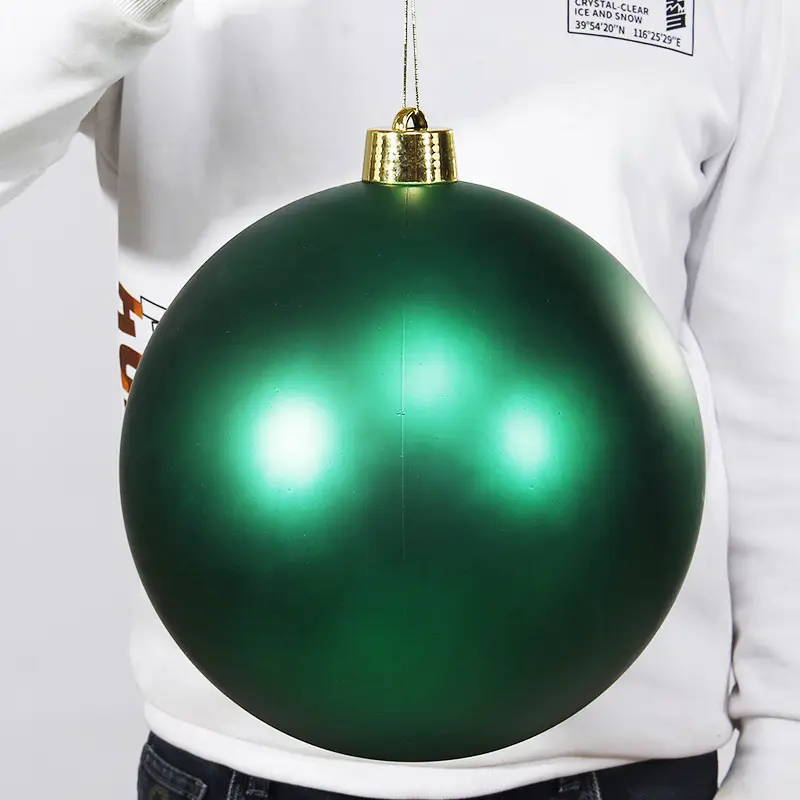 Cross-Border Matte Christmas Balls 6-30cm — feature 25